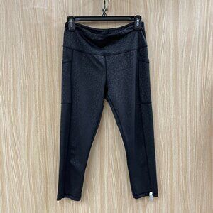 CVG Black Animal Print Leggings Size Medium